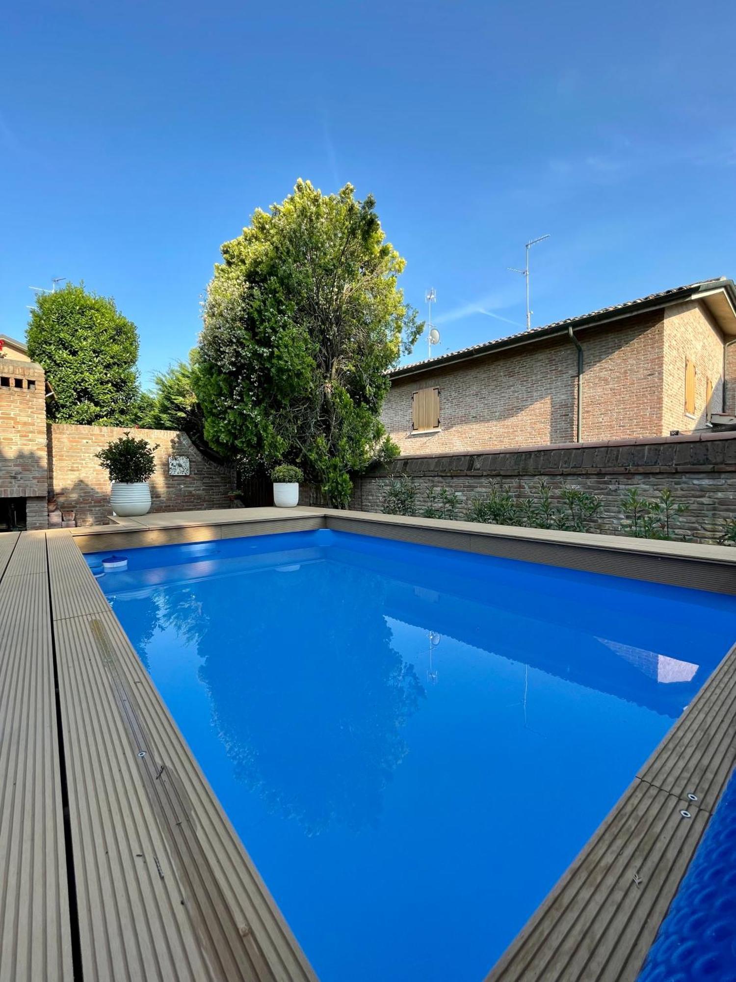 Appartamento Casa Matilde Piano Terra 100Mq Con Parking E Piscina Ferrara Esterno foto